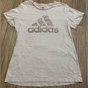 Adidas Light Pink Short Sleeve Tee